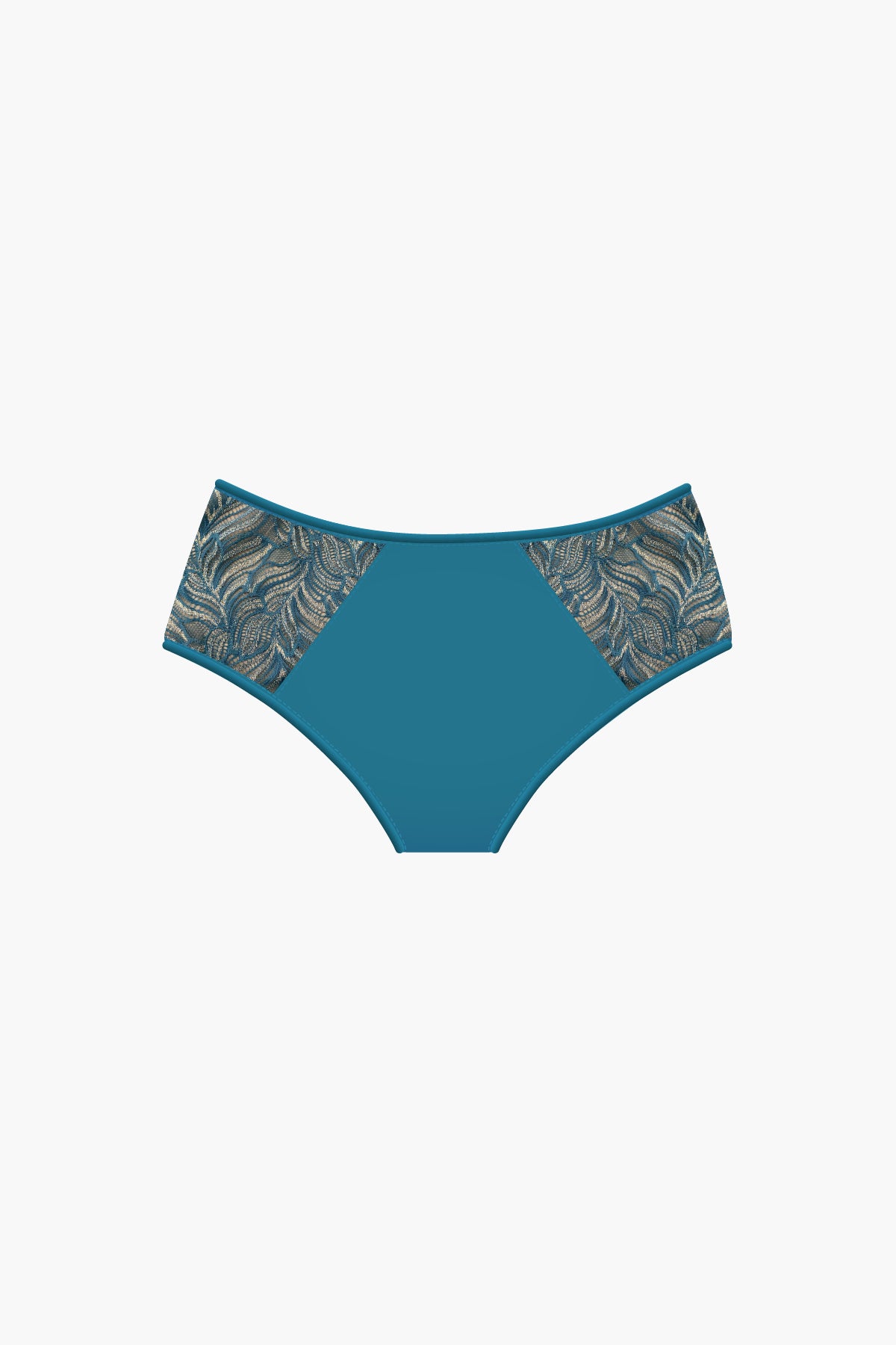 Shorty Absolu Rhéa Venise Bleu Paon