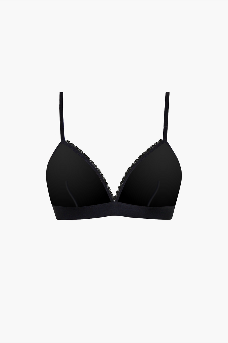 Soutien-gorge Triangle Callie Noir