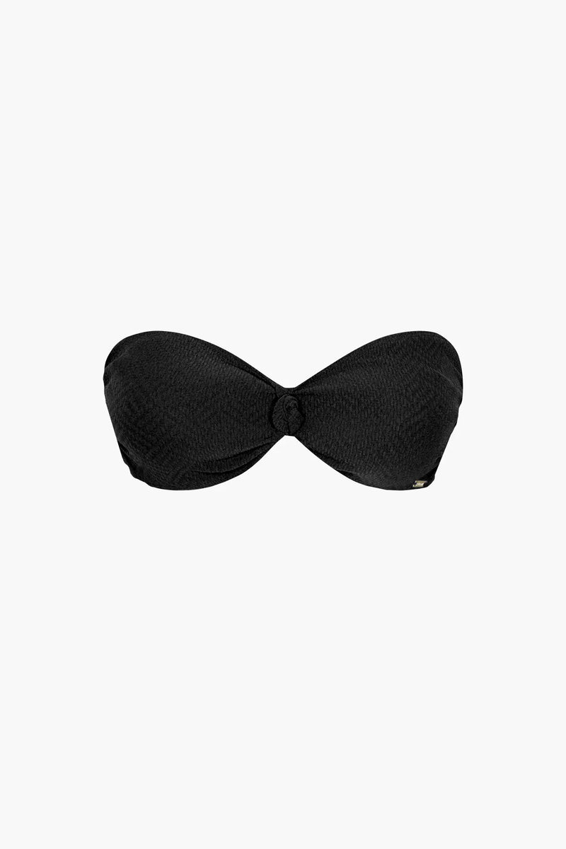 Bandeau Nérée Texturé Noir