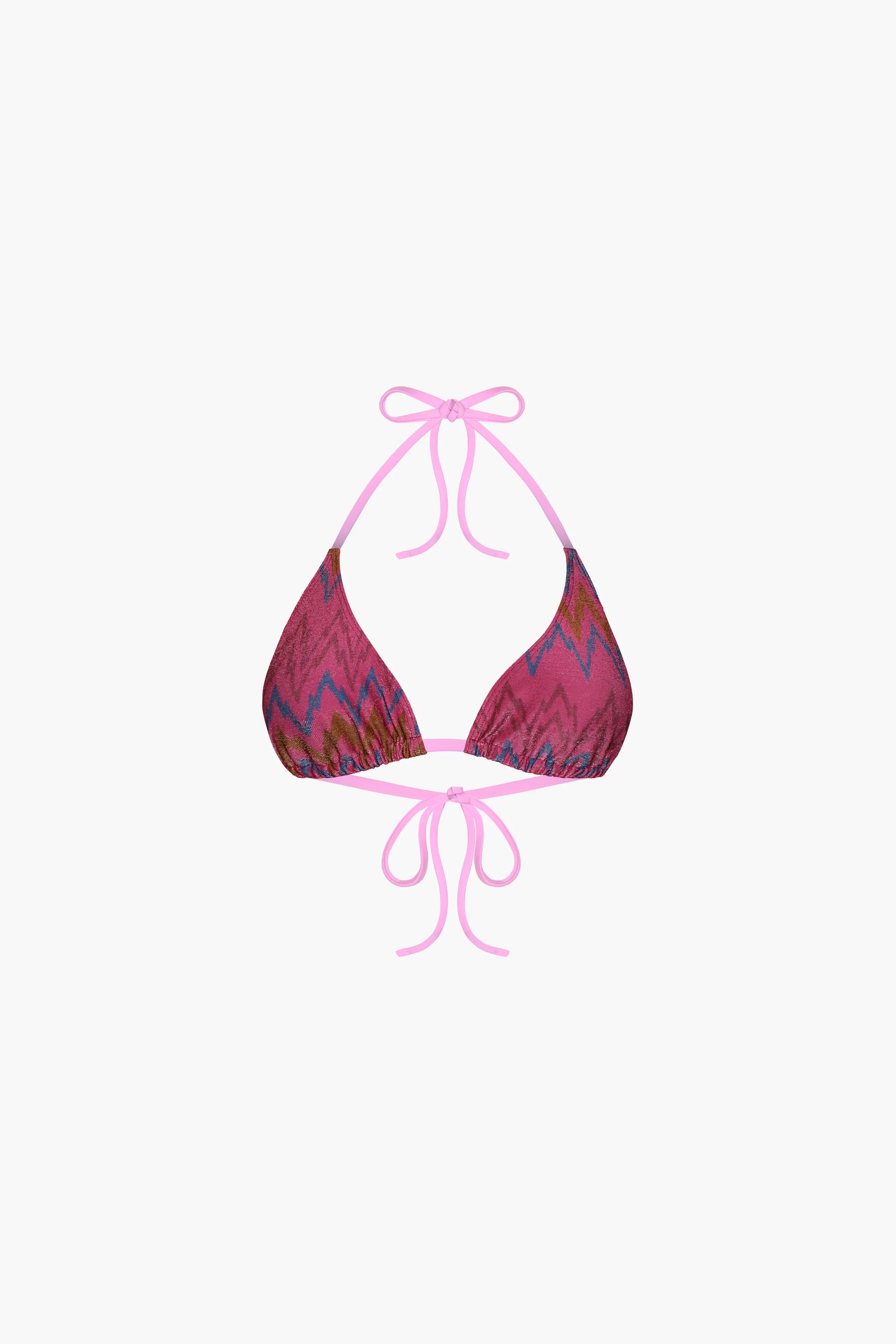 Triangle Coulissant Maillot de Bain Nérée Ikat Candy