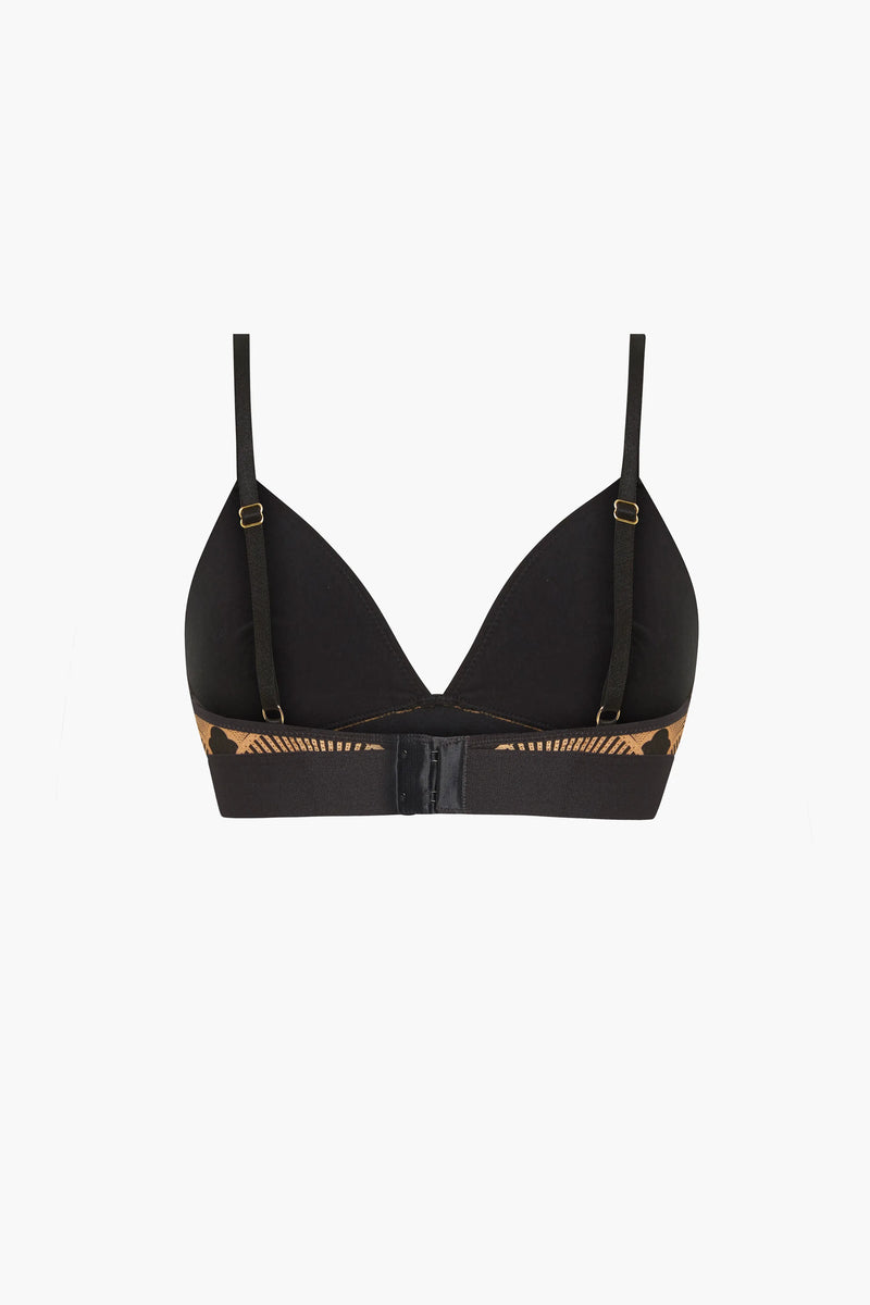 Soutien-gorge Triangle Golden Peacock